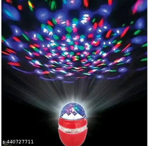 Rotating Crystal Magic Light Night Lamp- Party