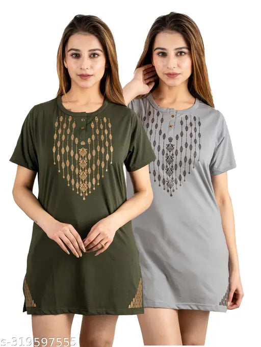 URBE LONG TSHIRT FOR WOMEN COMBO