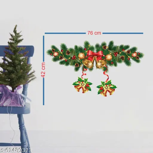 Beautiful Crative Christmas tree wall sticker