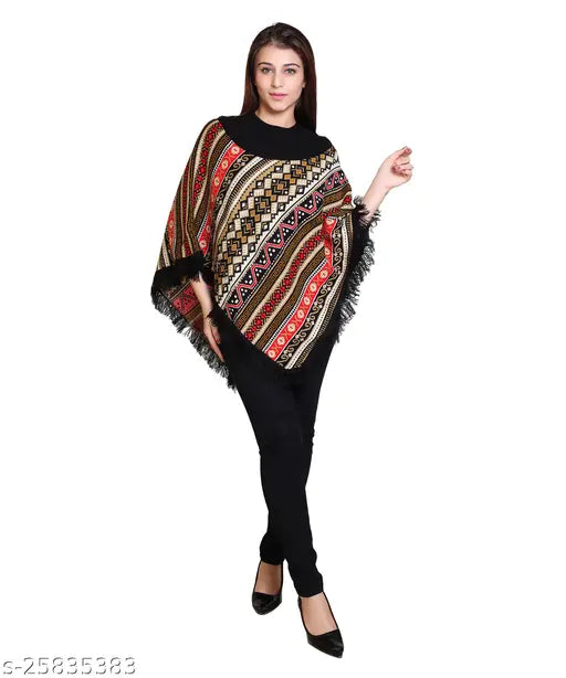 Trendy Designer Women Capes, Shrugs & Ponchos