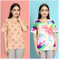 Stylish Printed T-Shirt for Women's