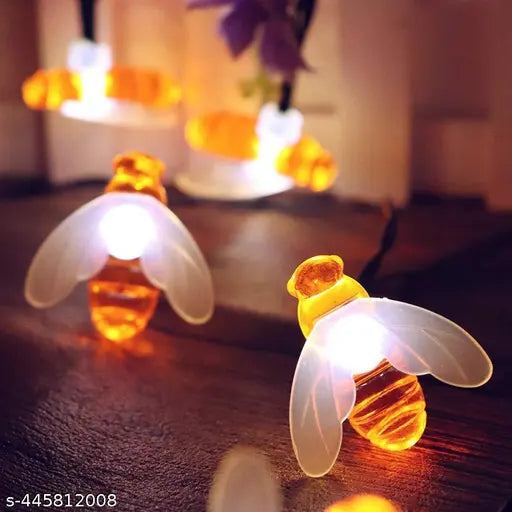 Light (Honey Bee) Honey Bee String Lights, 20 LEDs String Lights,