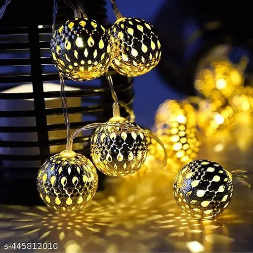 Moroccan Globe LED Fairy String Lights