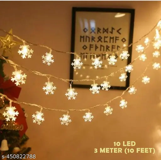 Fancy Christmas Decoration Snow Flakes String