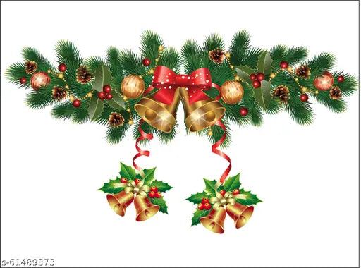 Beautiful Crative Christmas tree wall sticker