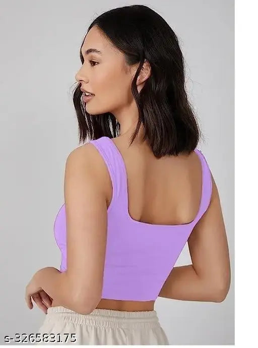 Tops for Women|Crop top Tank top|Beach wear|Stylish Tops|Inner for Women|Ribbed Tops|Spaghetti top|Stretchable Gym Tops|Trendy Tops