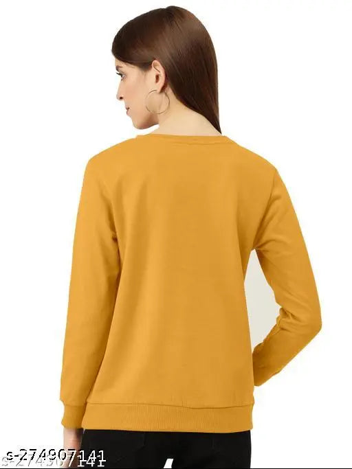 Women's Round Neck Regular Fit top | Combo of Printed Stylish Cotton Tshirt for women Pack Of 2 | full Sleeve tshirt for Ladies | Tshirts For Women | Girls T-shirts | Morpeach And Yellow combo Tshirt For Girls | Tunic | Tees | Fancy Long Sleeve Tshirts