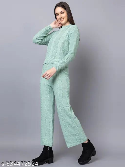 Woolen Winter Wear Tracksuit For Women