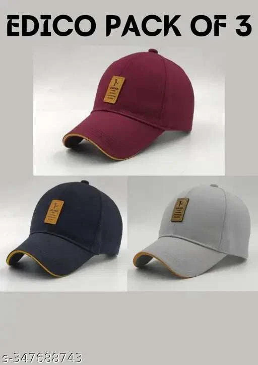 Edico Stylish Cotton Caps